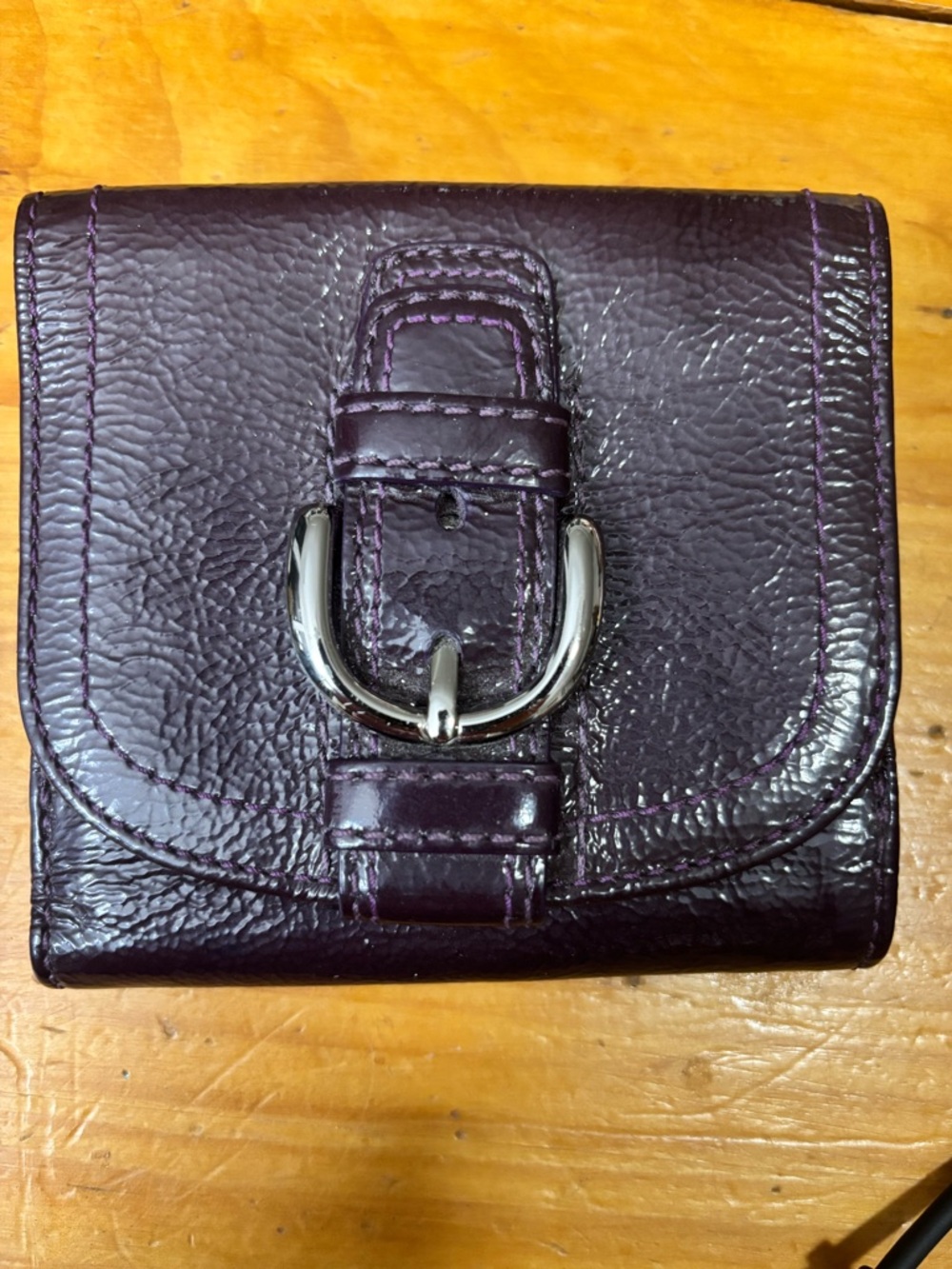 ✨HOST PICK✨Coach patent leather wallet.